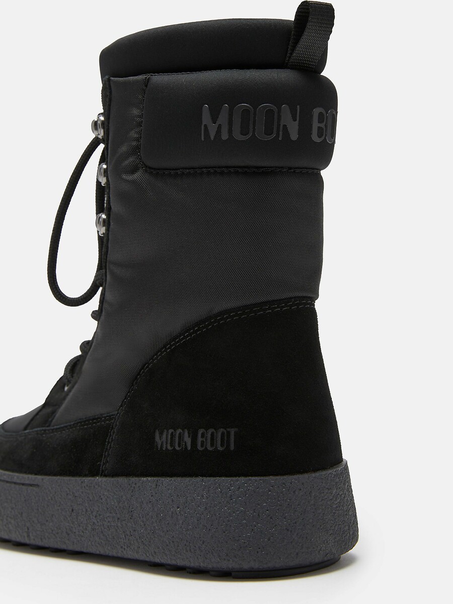 Moon boot black clearance