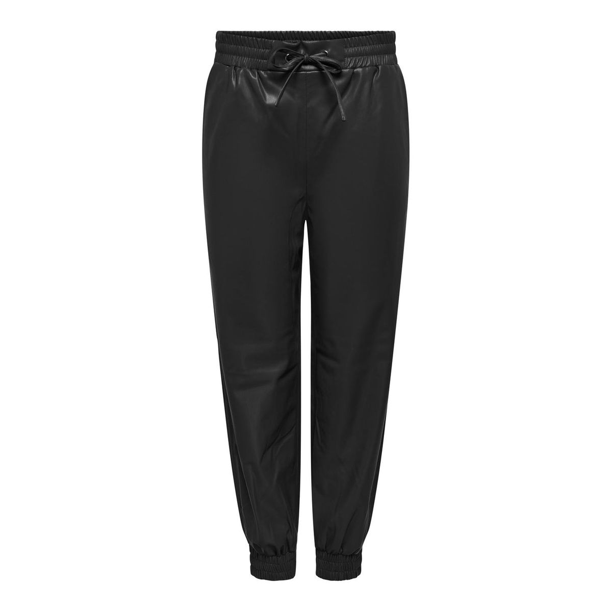 Jogging top effet cuir