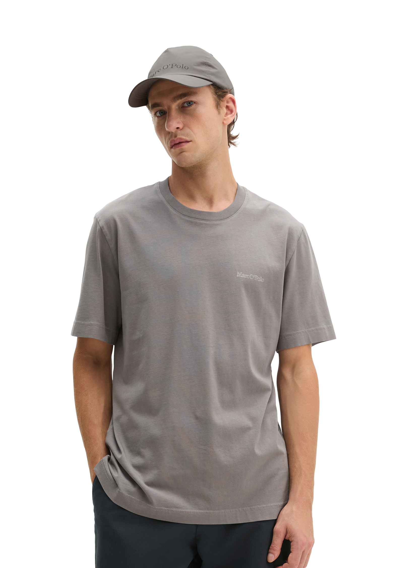 T-shirt regular en coton bio régénéré, MARC O'POLO