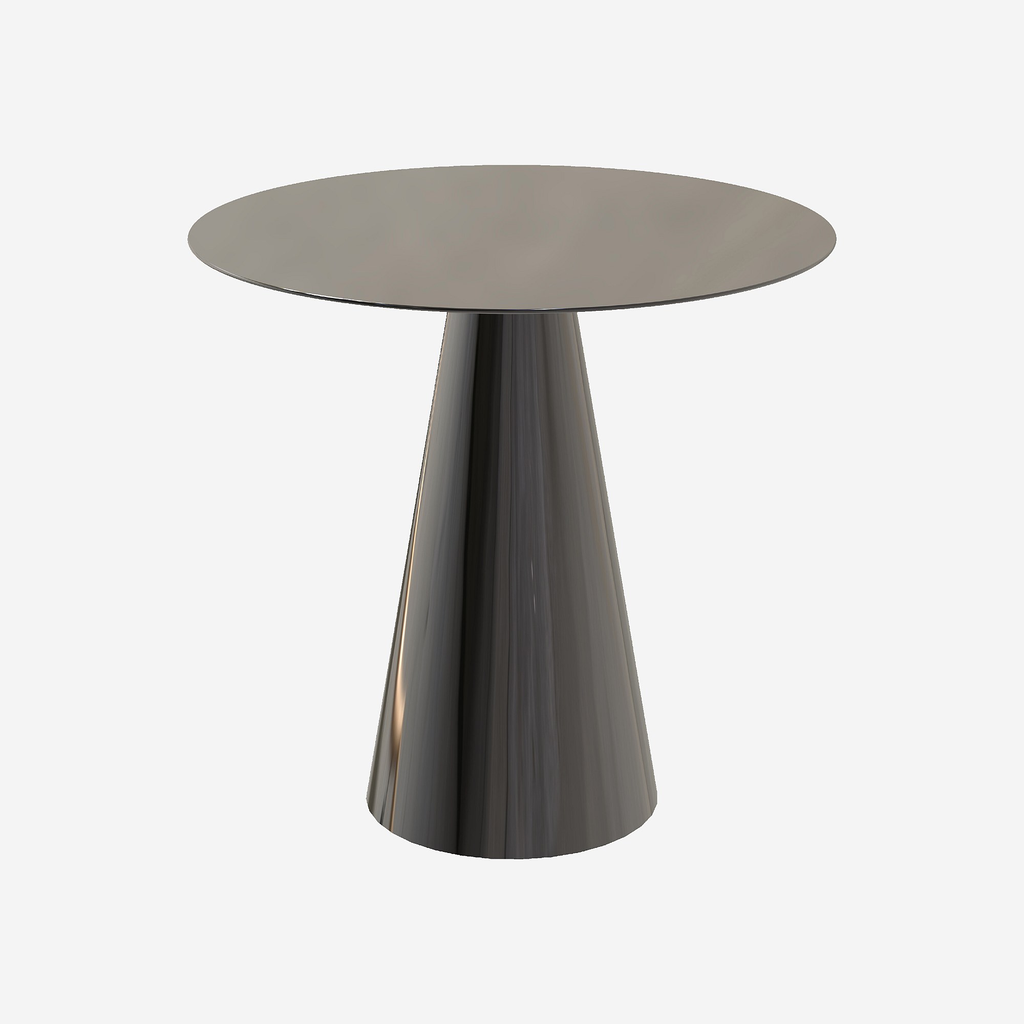 Table d'appoint acier LEONNE, HABITAT