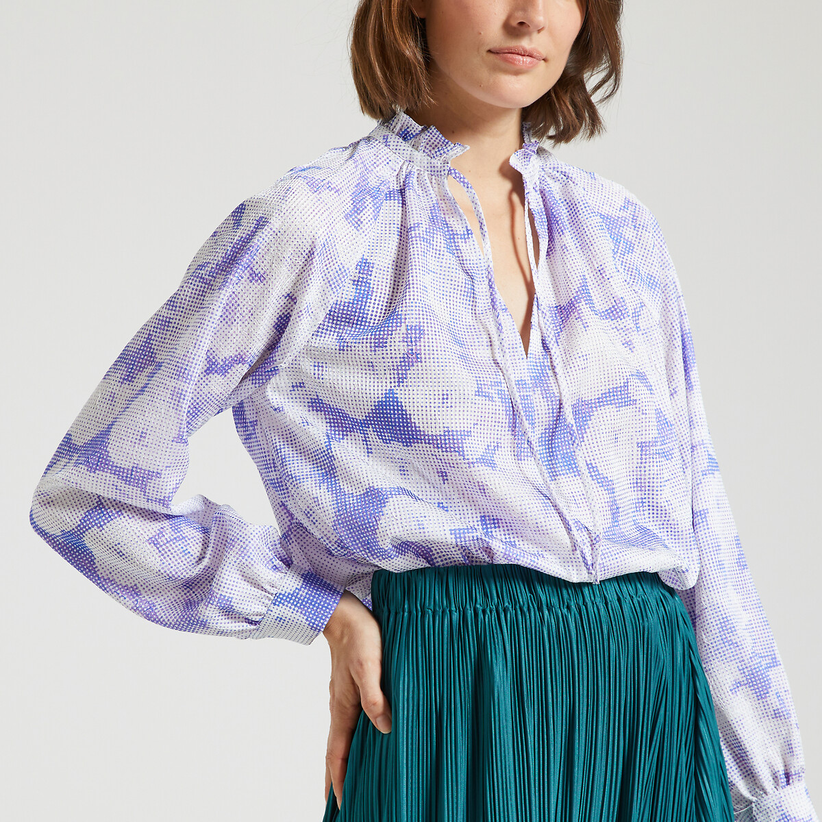 Blouse met lange mouwen KAROOKHI