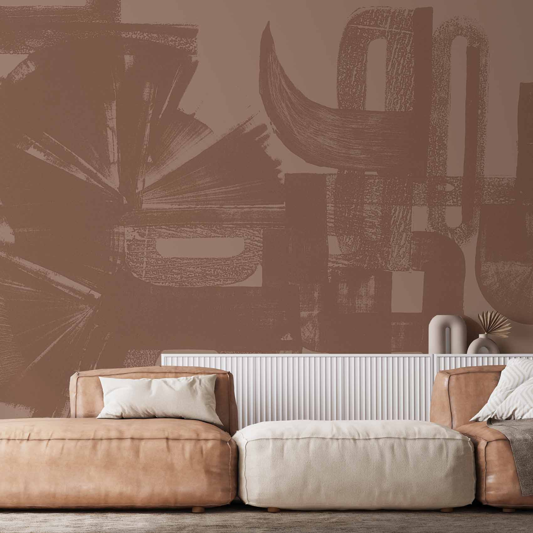 Papier peint panoramique ArtyP, Gris 225 x 250cm, ACTE DECO
