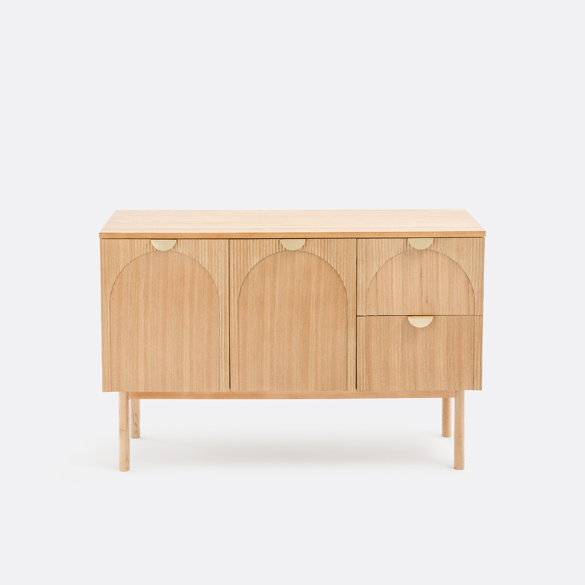 Meuble double vasque, 2 portes + 2 tiroirs, Gisela, LA REDOUTE INTERIEURS
