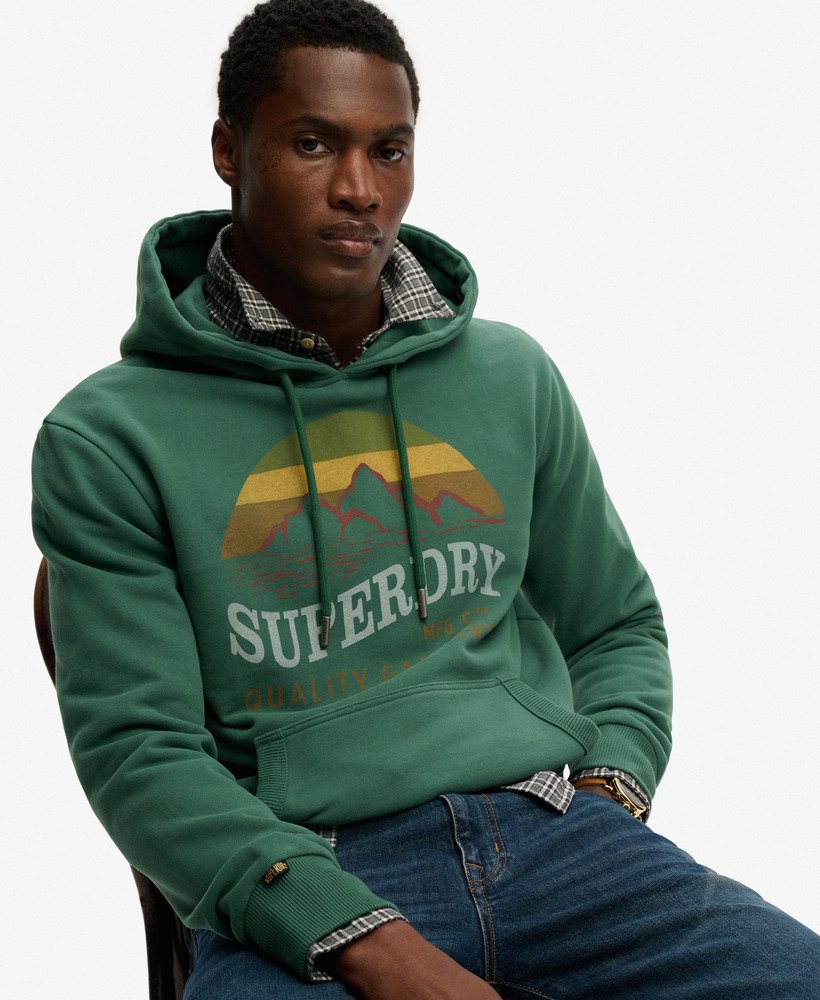Sweat à capuche Outdoors Mountain Décontracté, SUPERDRY