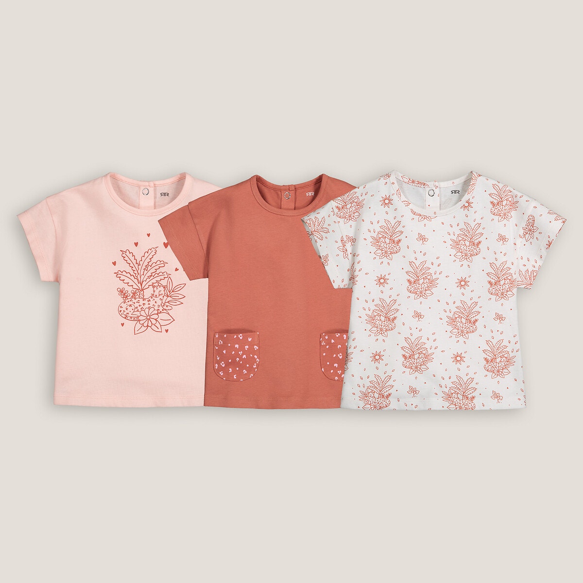Tee shirt blouse b b fille La Redoute