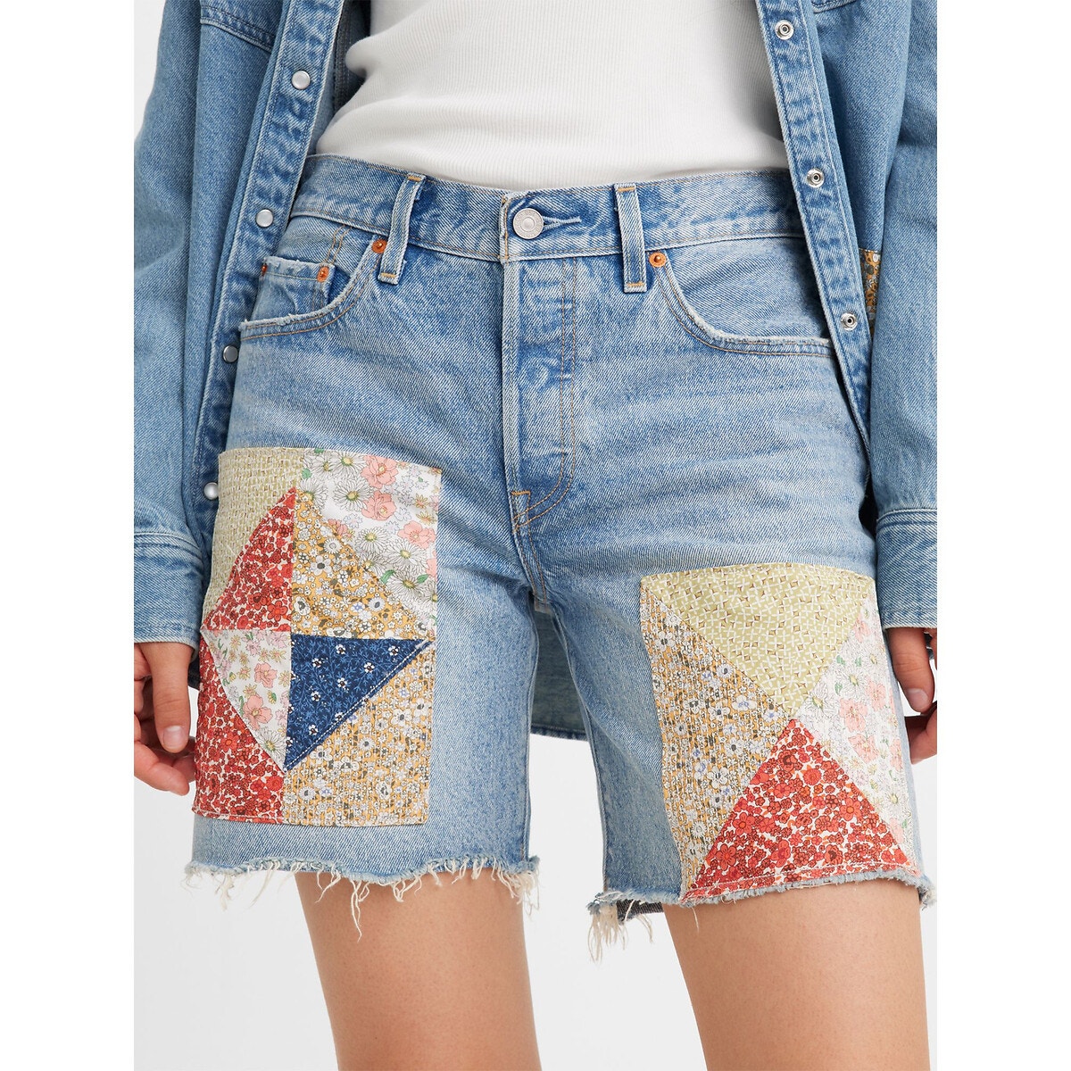 Short levi's sales femme pas cher