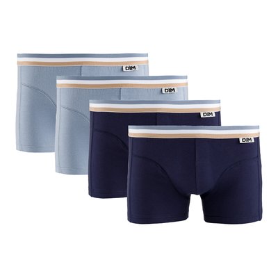 Pack of 4 Ecodim Hipsters in Cotton DIM