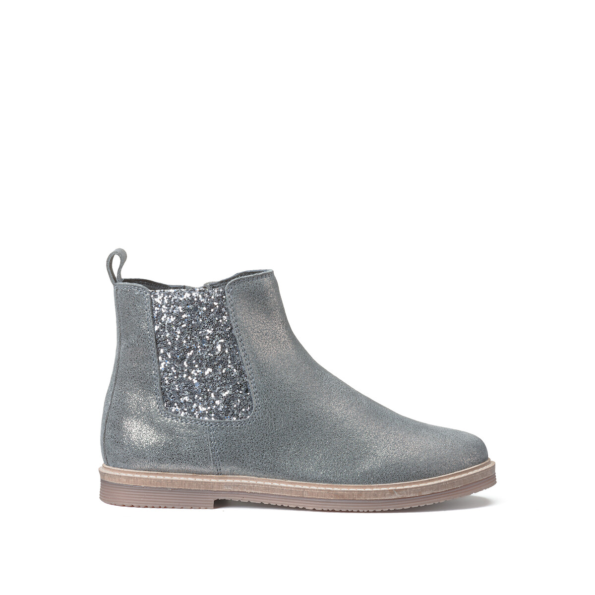 Bottines argentées 2025