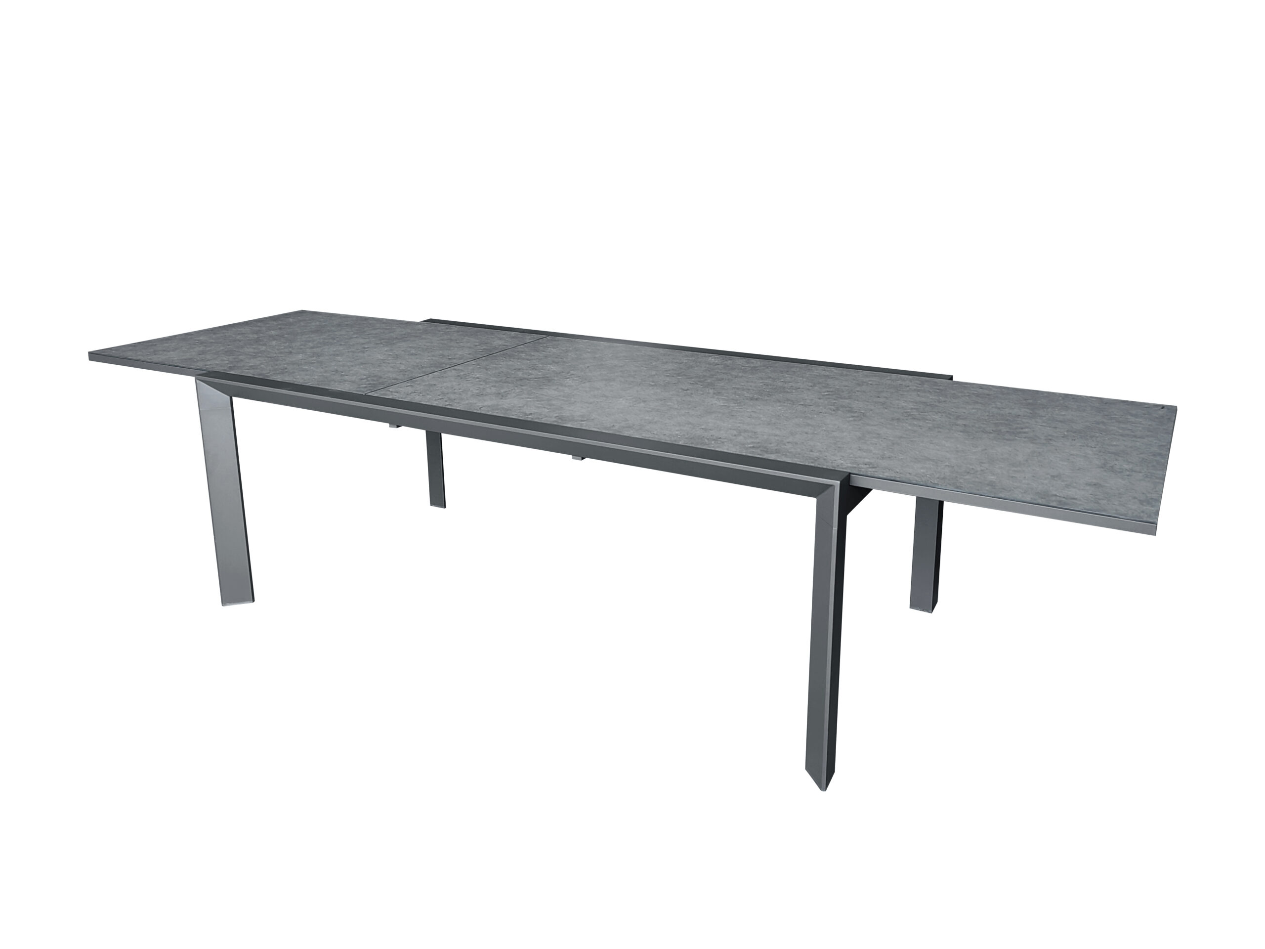 Table de jardin 8/12p en alu et verre MODULO, WILSA GARDEN