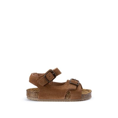 Kids Suede Buckled Sandals LA REDOUTE COLLECTIONS