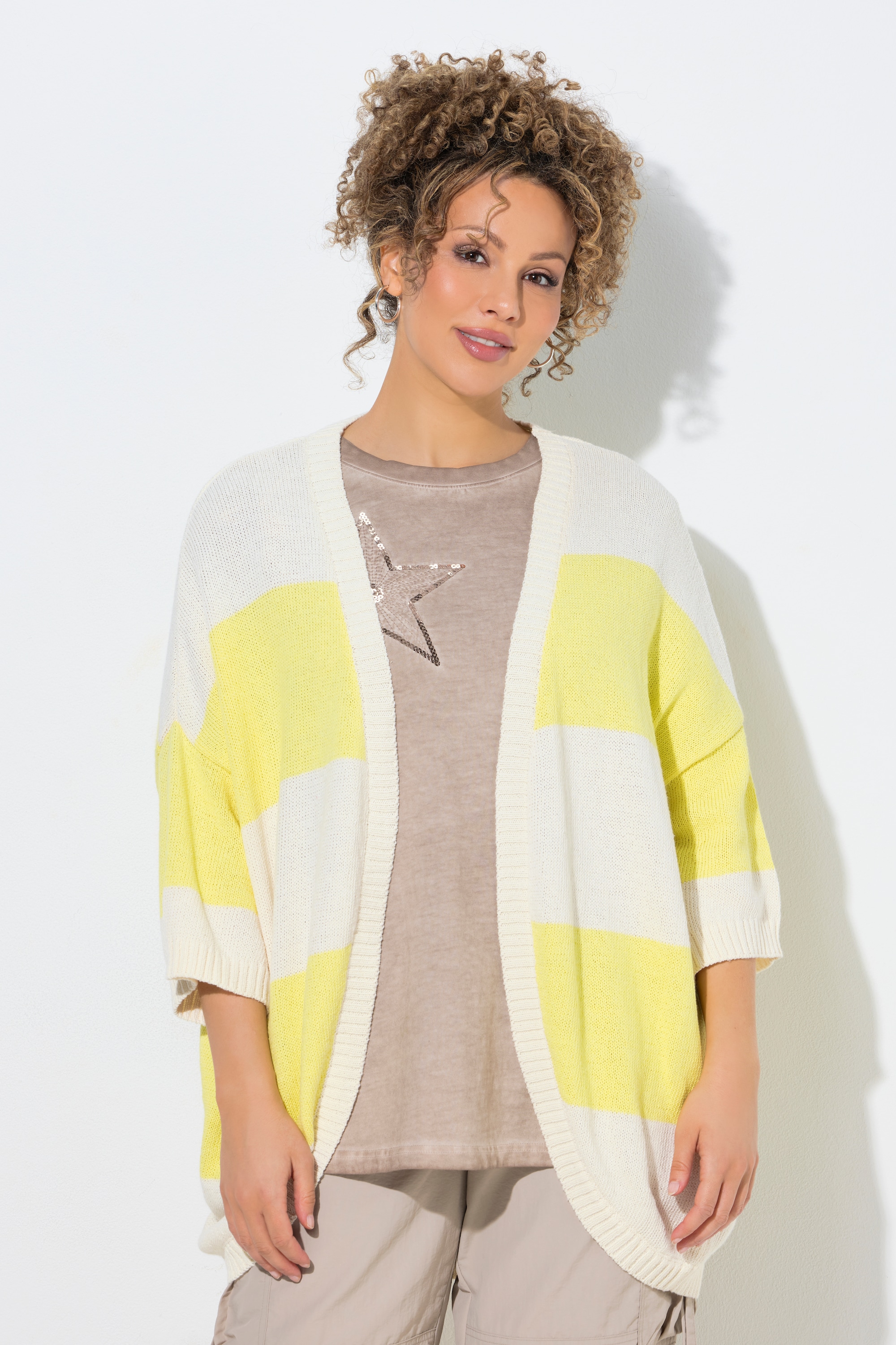 Cardigan à rayures, ULLA POPKEN
