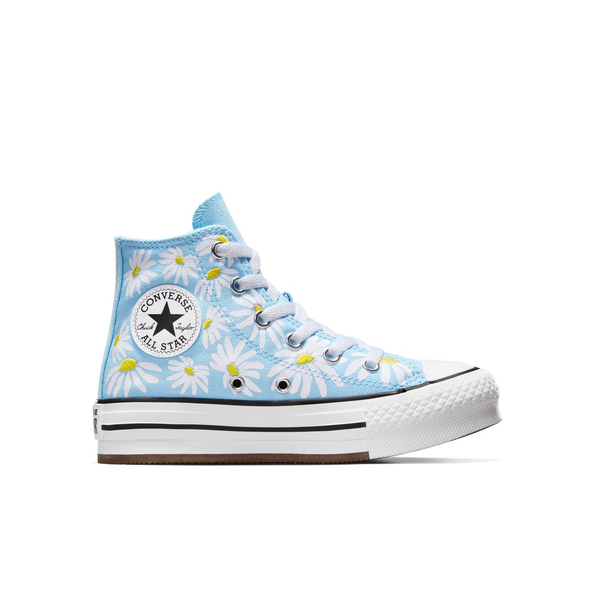 Converse femme sale bleu ciel