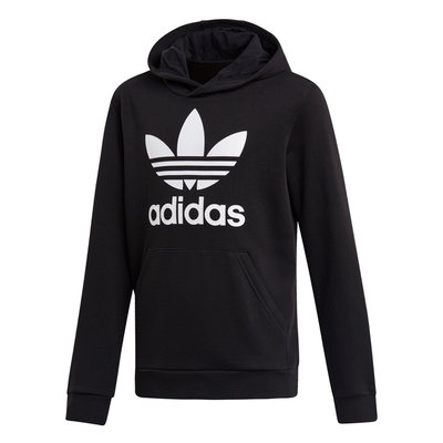 Recycled Cotton Mix Hoodie with Logo Print, 7-14 Years adidas Originals