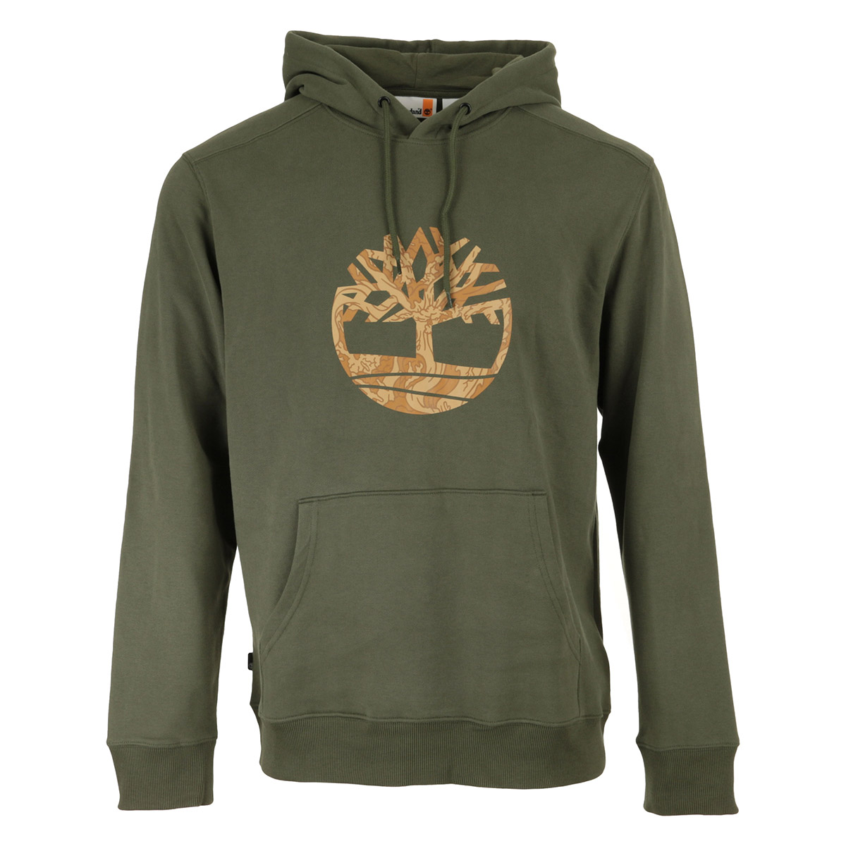 Sweat Front Camo Tree Logo Ho, TIMBERLAND