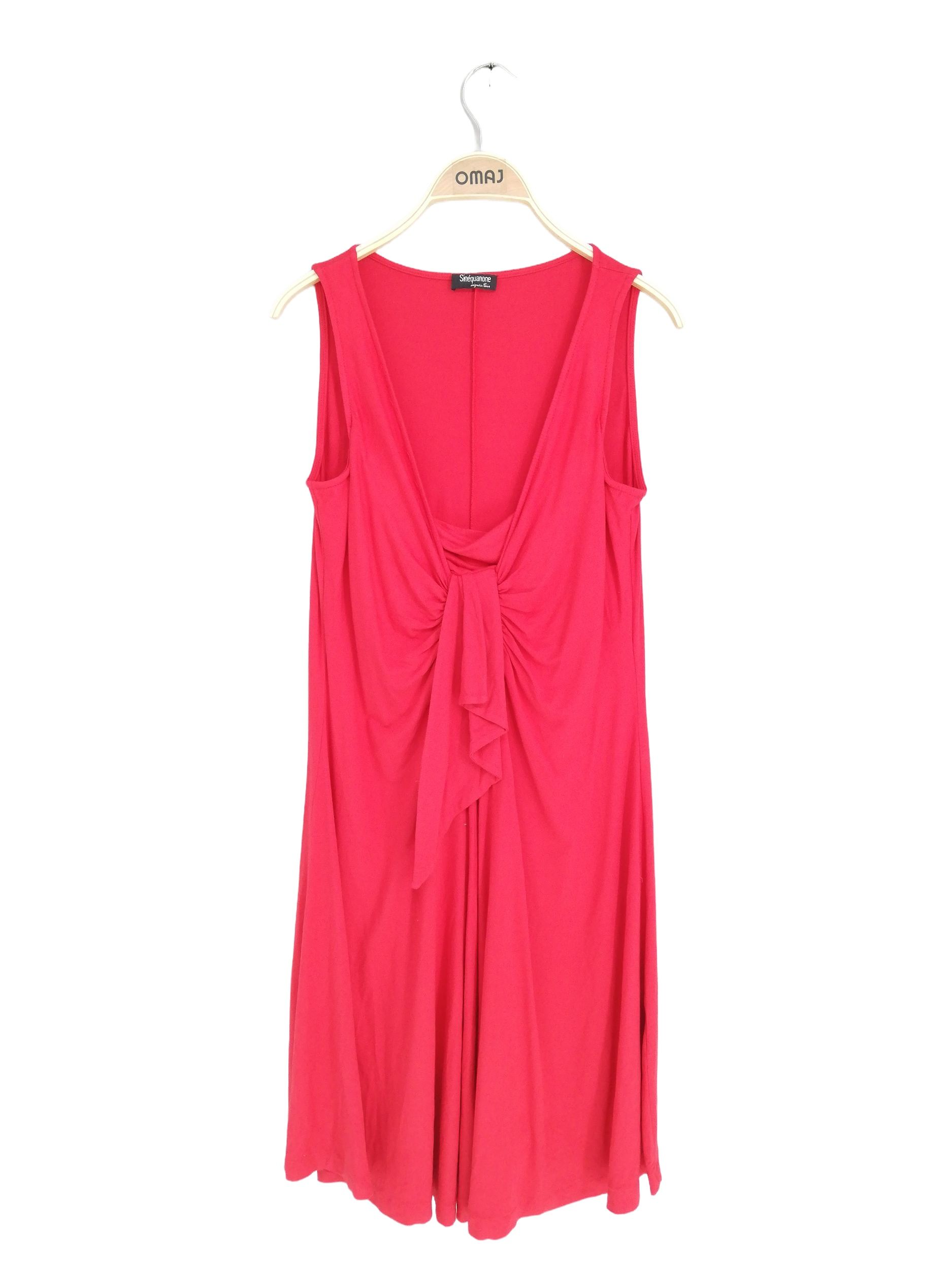 Robe mi longue tres bon etat rouge Sinequanone La Redoute
