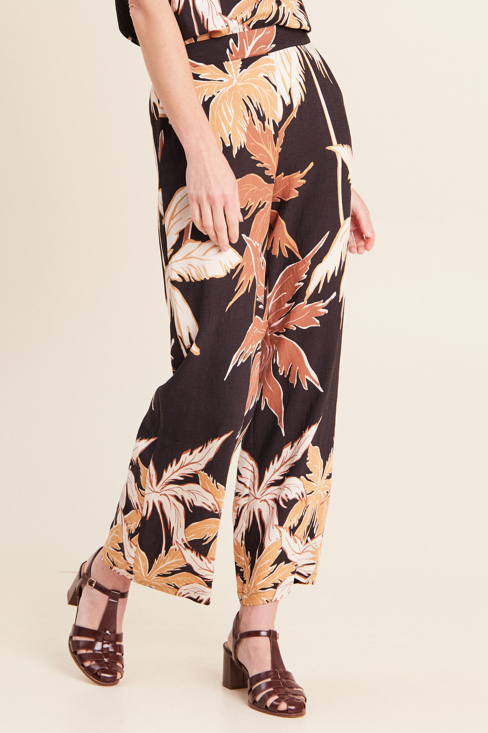 Pantalon large taille haute, BREAL
