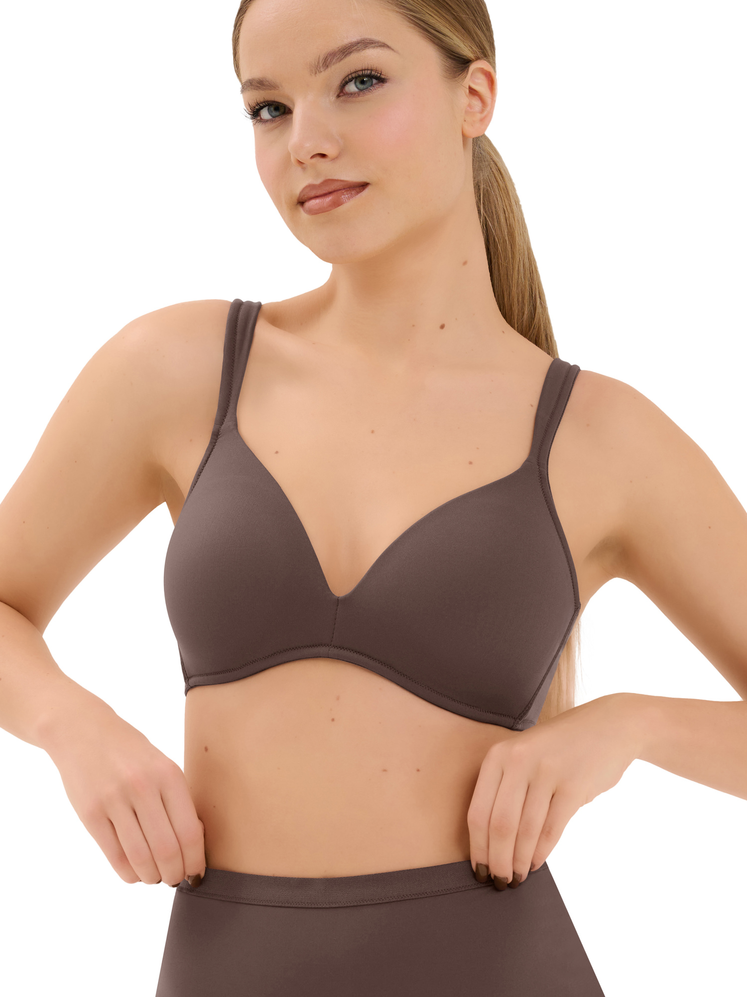 Soutien-gorge préformé décolleté profond sans armatures Maya, LISCA