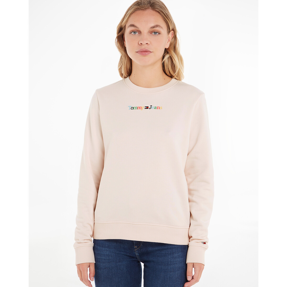 Tommy jeans store embroidered sweatshirt