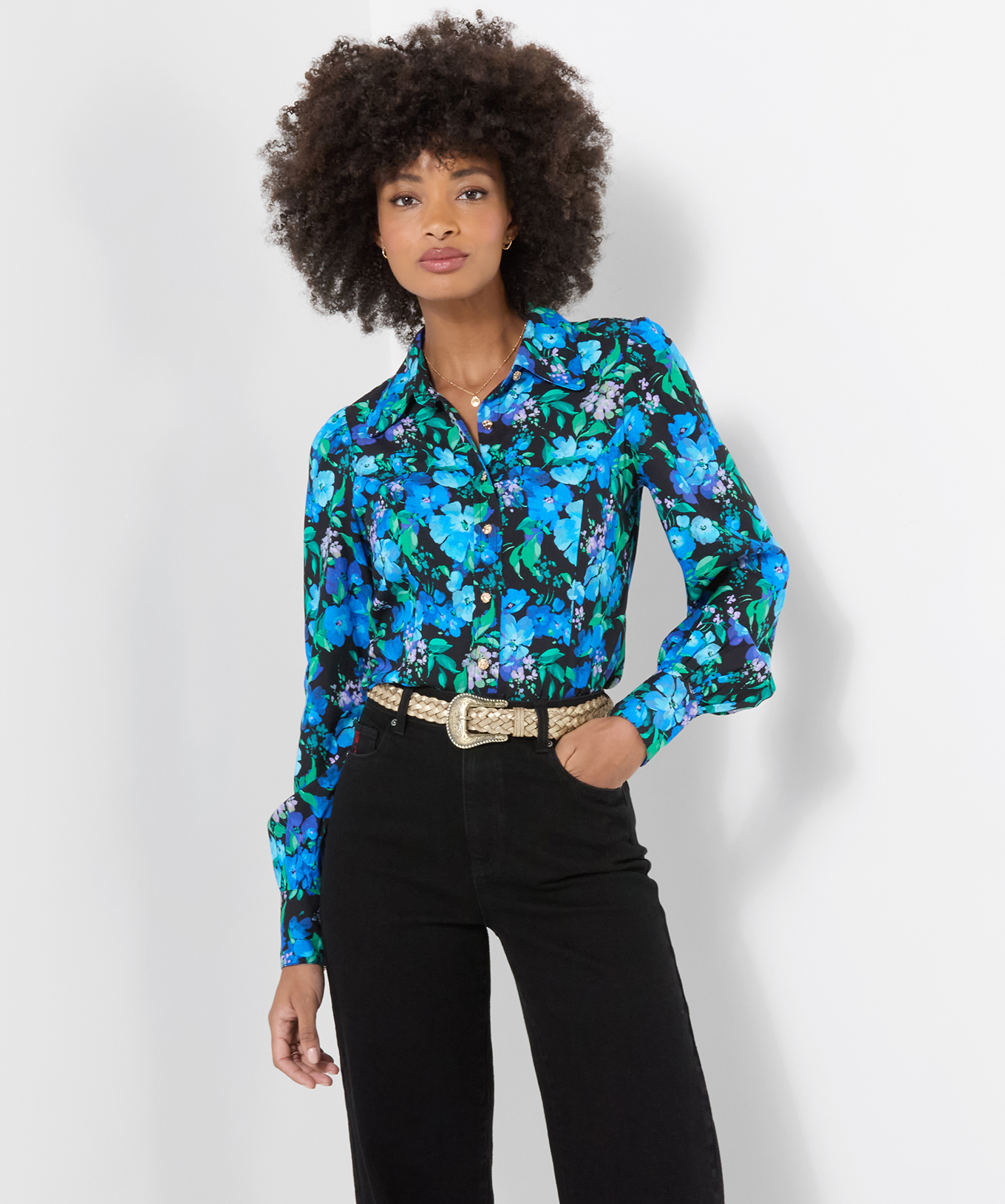 Blouse Fleurie Remarquable Helena, JOE BROWNS