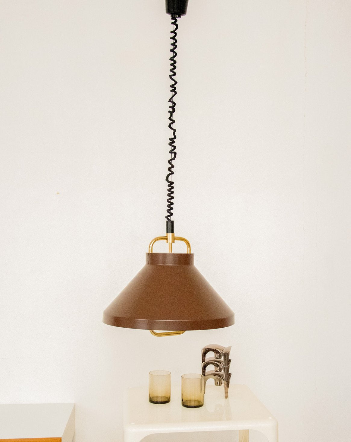 Suspension en métal scandinave Sonia N°225 - Bon état, DEBONGOUT