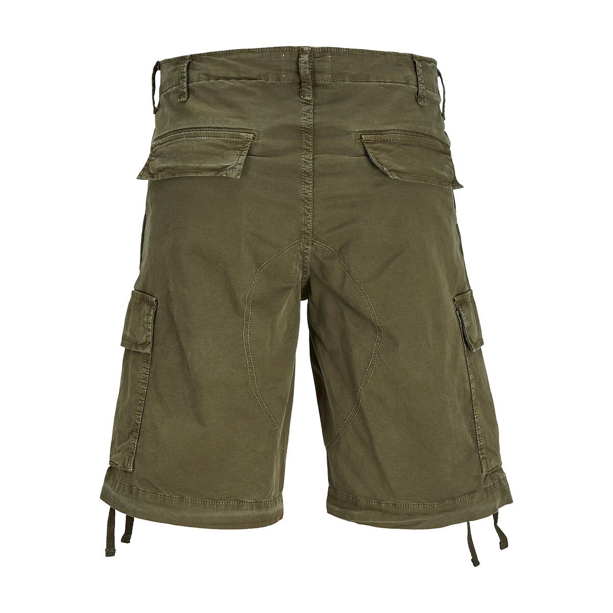 Cotton cargo shorts Jack Jones La Redoute