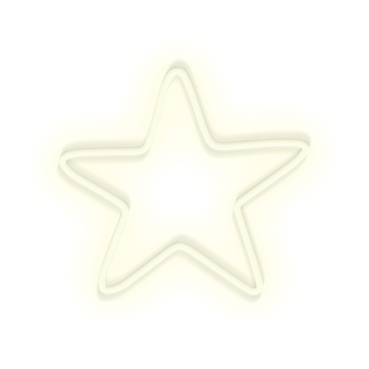 Eclairage néon STAR, CANDYSHOCK