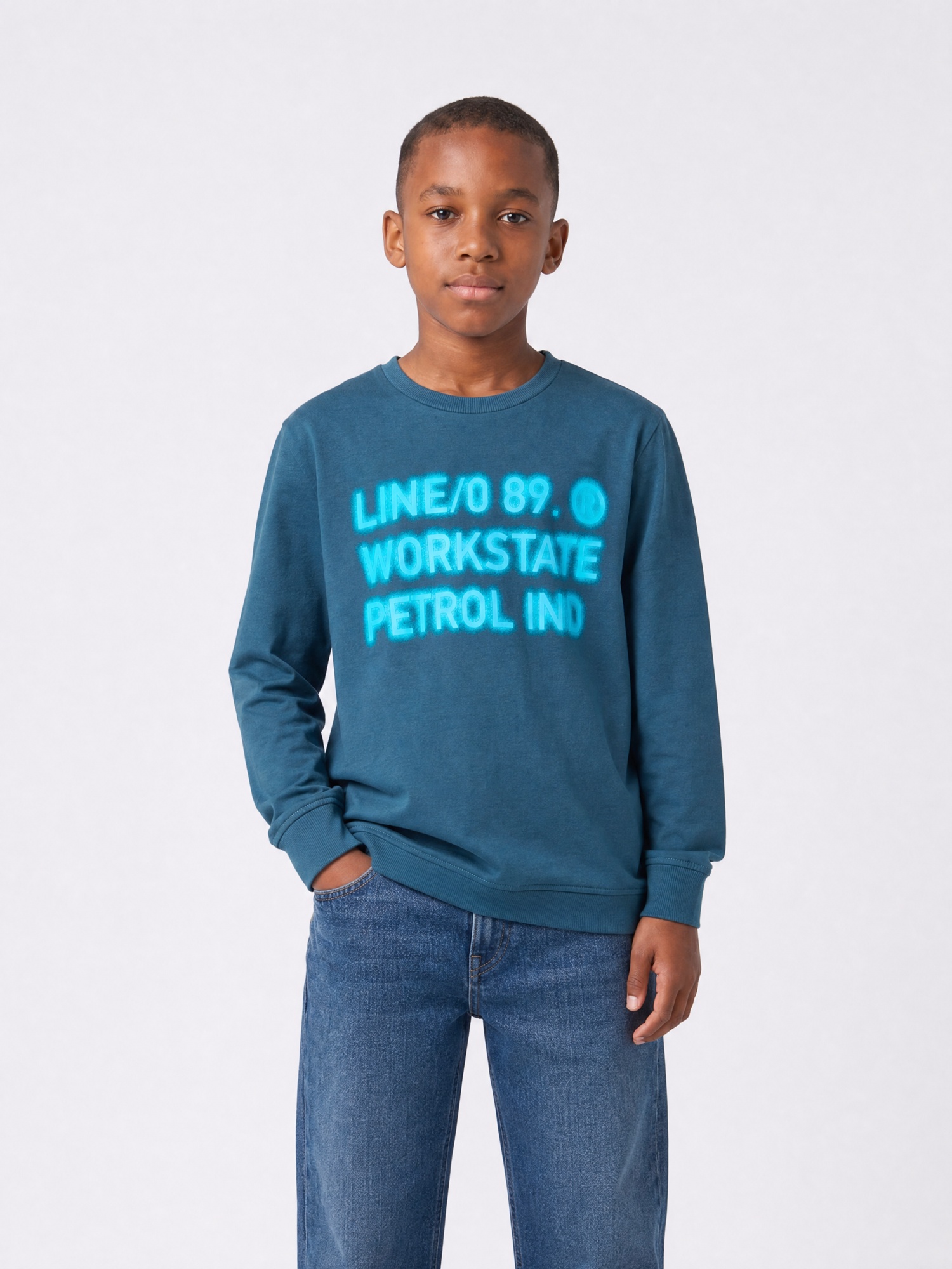 Sweat imprimé millbrook, PETROL INDUSTRIES