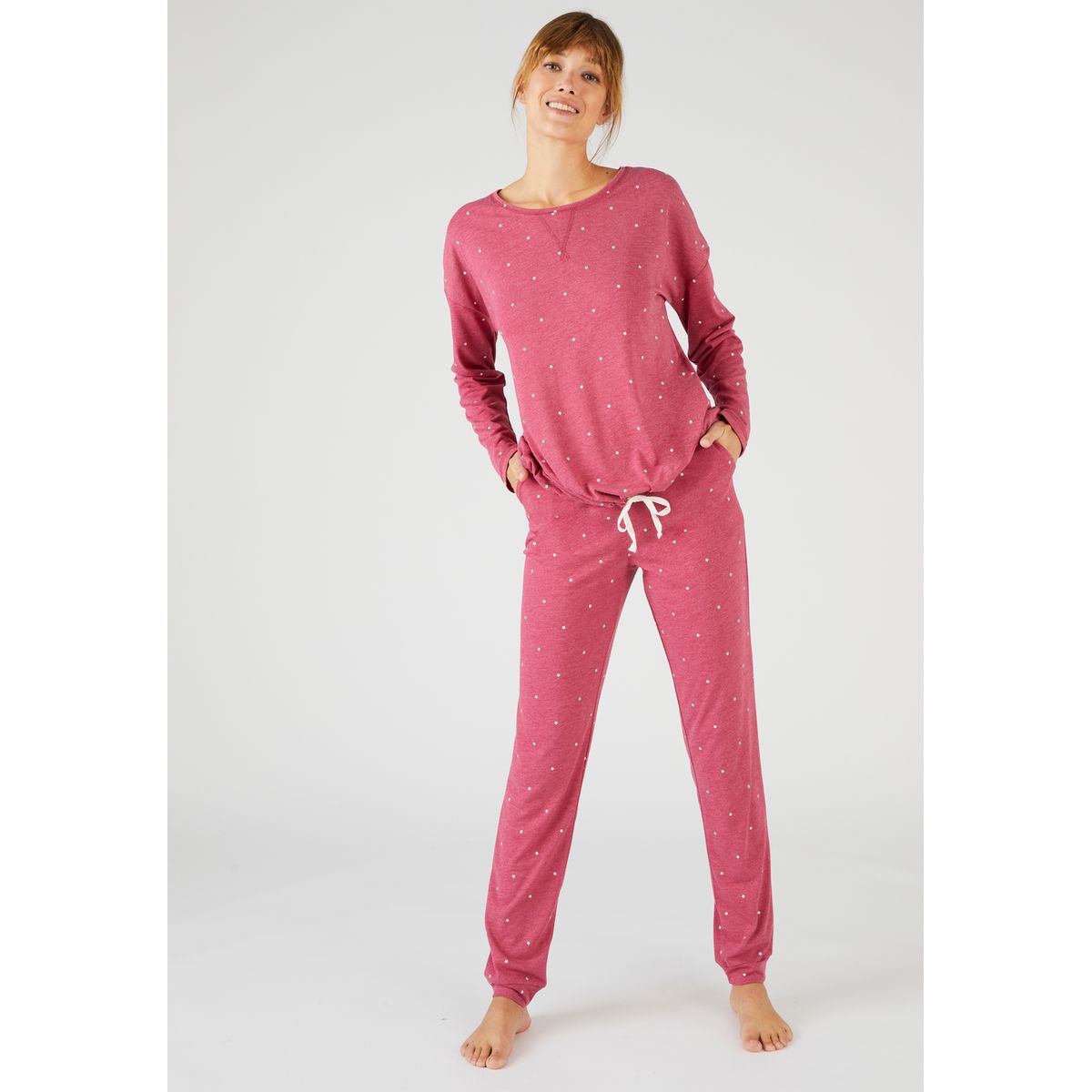 Pyjama en molleton Thermolactyl, manches longues - Pyjama 