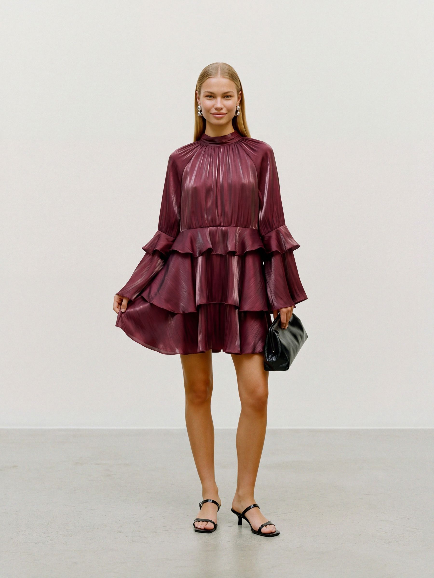 Robe À Volants, VERO MODA