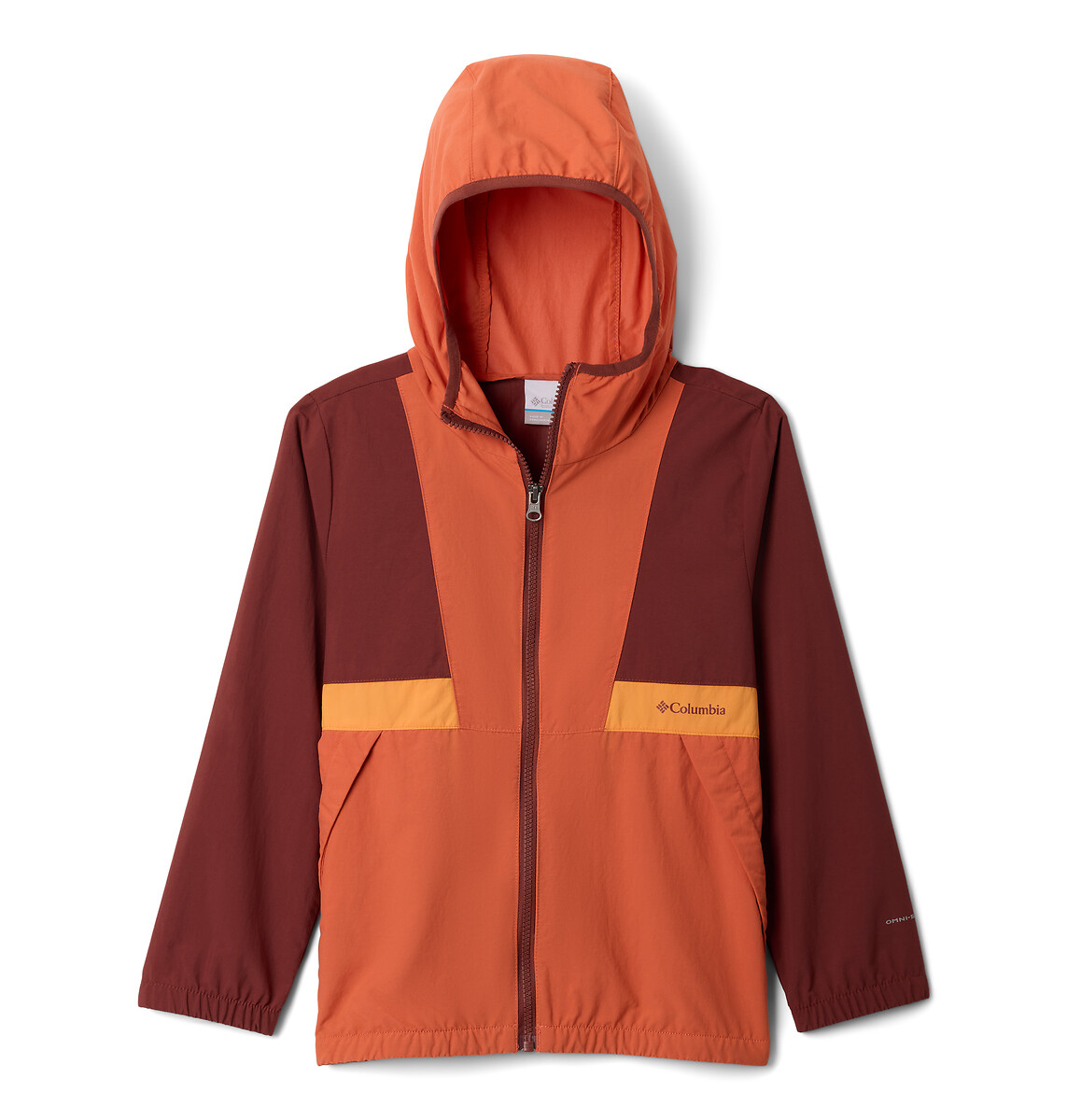Giacca Con Cappuccio Columbia Heavenly Per Donna, Fico, Taglia XS, Fodera Omni-Heat Riflettente, Resistente All'acqua