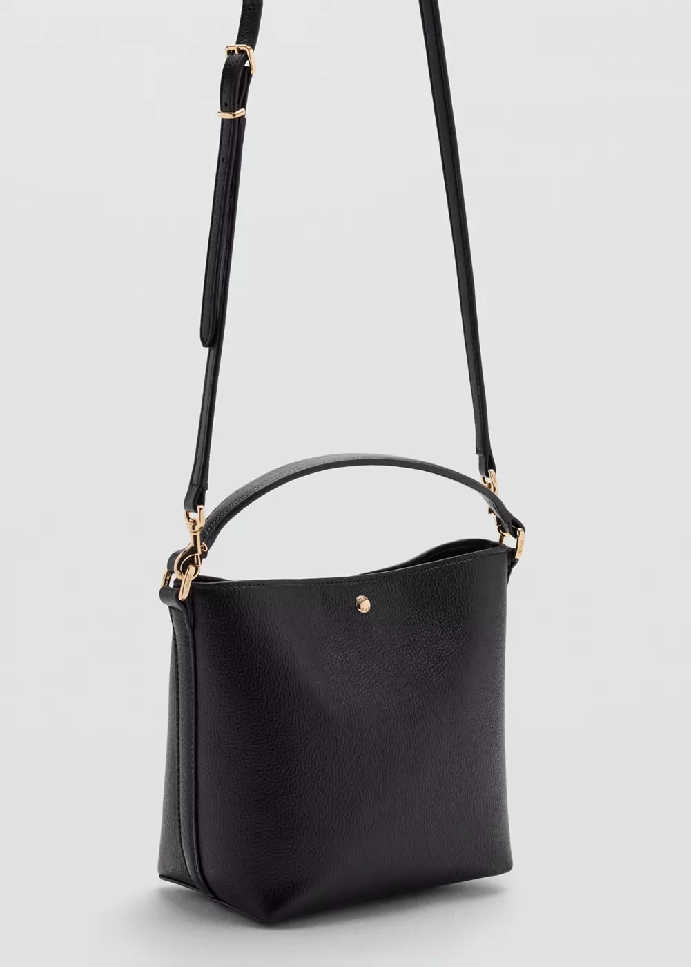 Sac seau cuir synthétique, MANGO