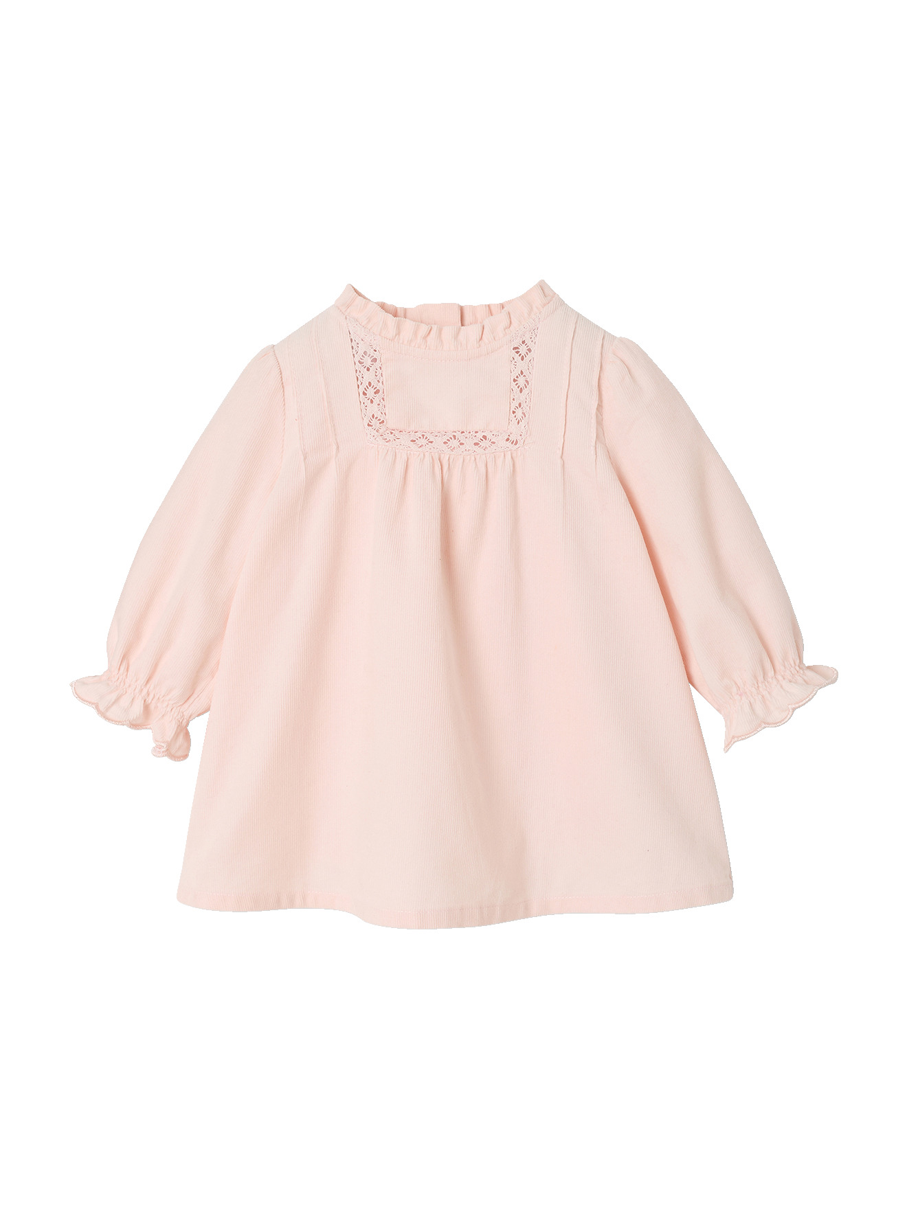 Robe velours, VERTBAUDET