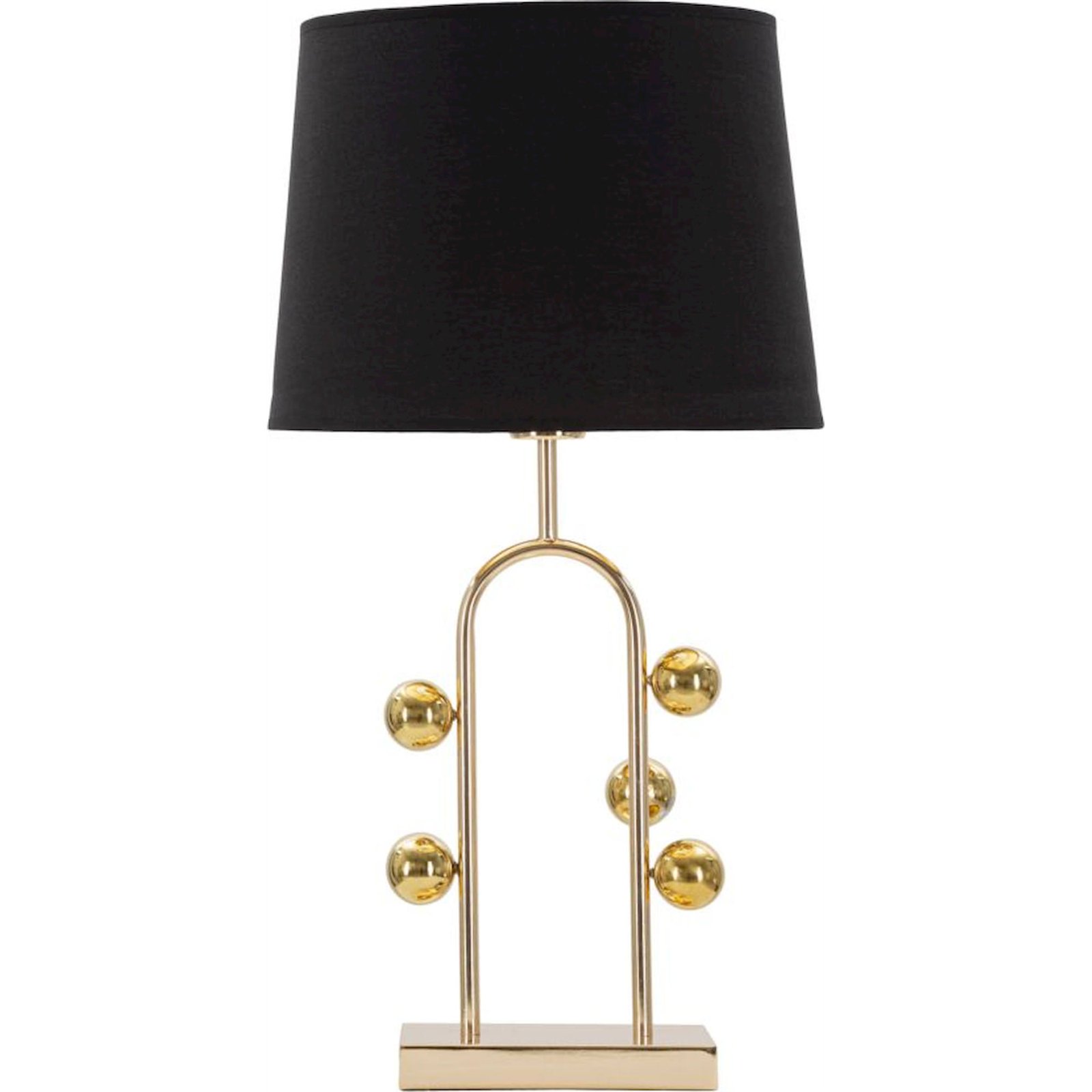Lampe à poser en métal abat-jour en tissu GLAM, RECOLLECTION