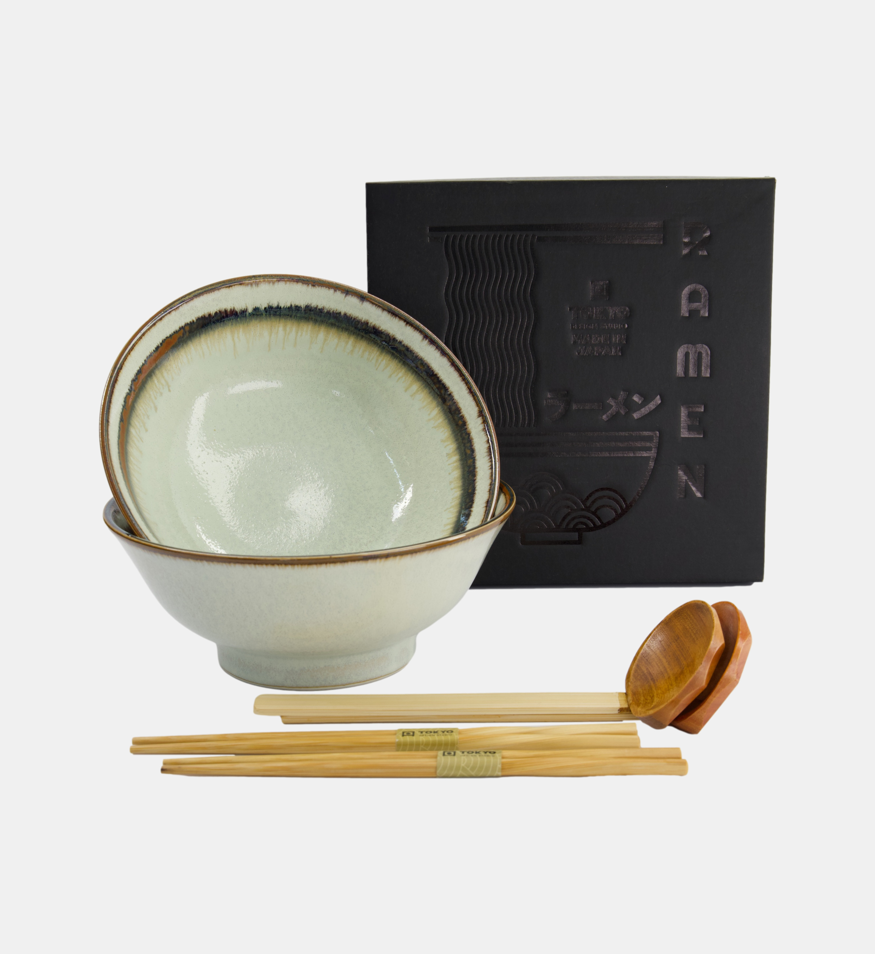 Coffret 2 bols à ramen - 6 pièces, TOKYO DESIGN STUDIO