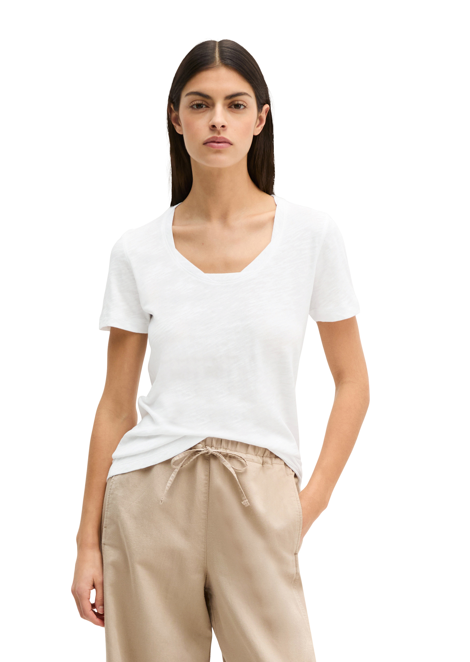 T-shirt en jersey DfC regular 100 % coton, MARC O'POLO