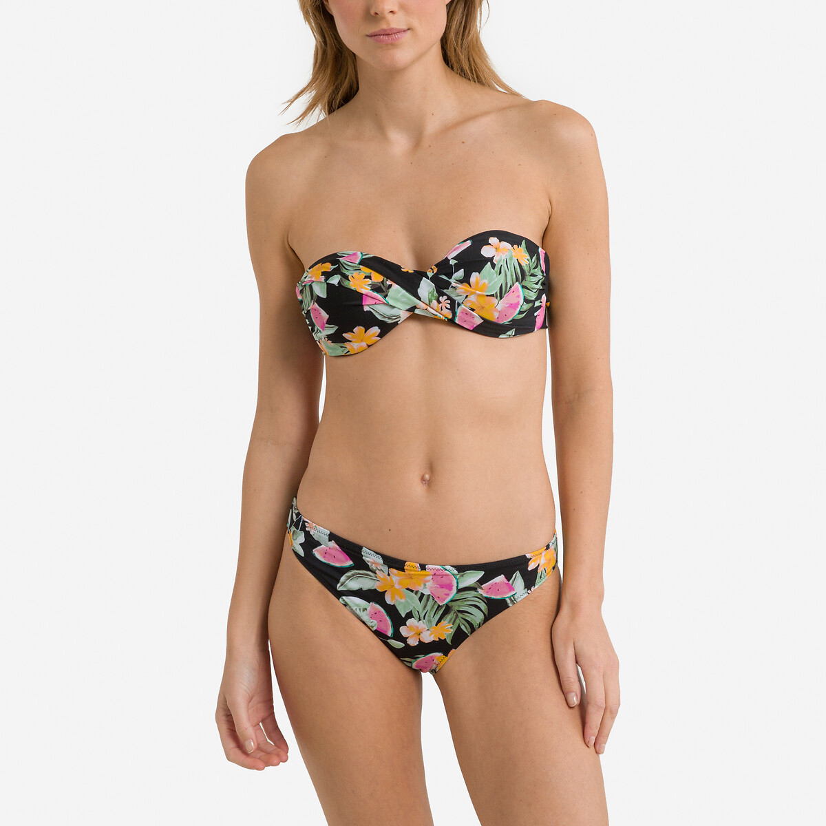 Boroduca wailan floral bikini black Banana Moon La Redoute