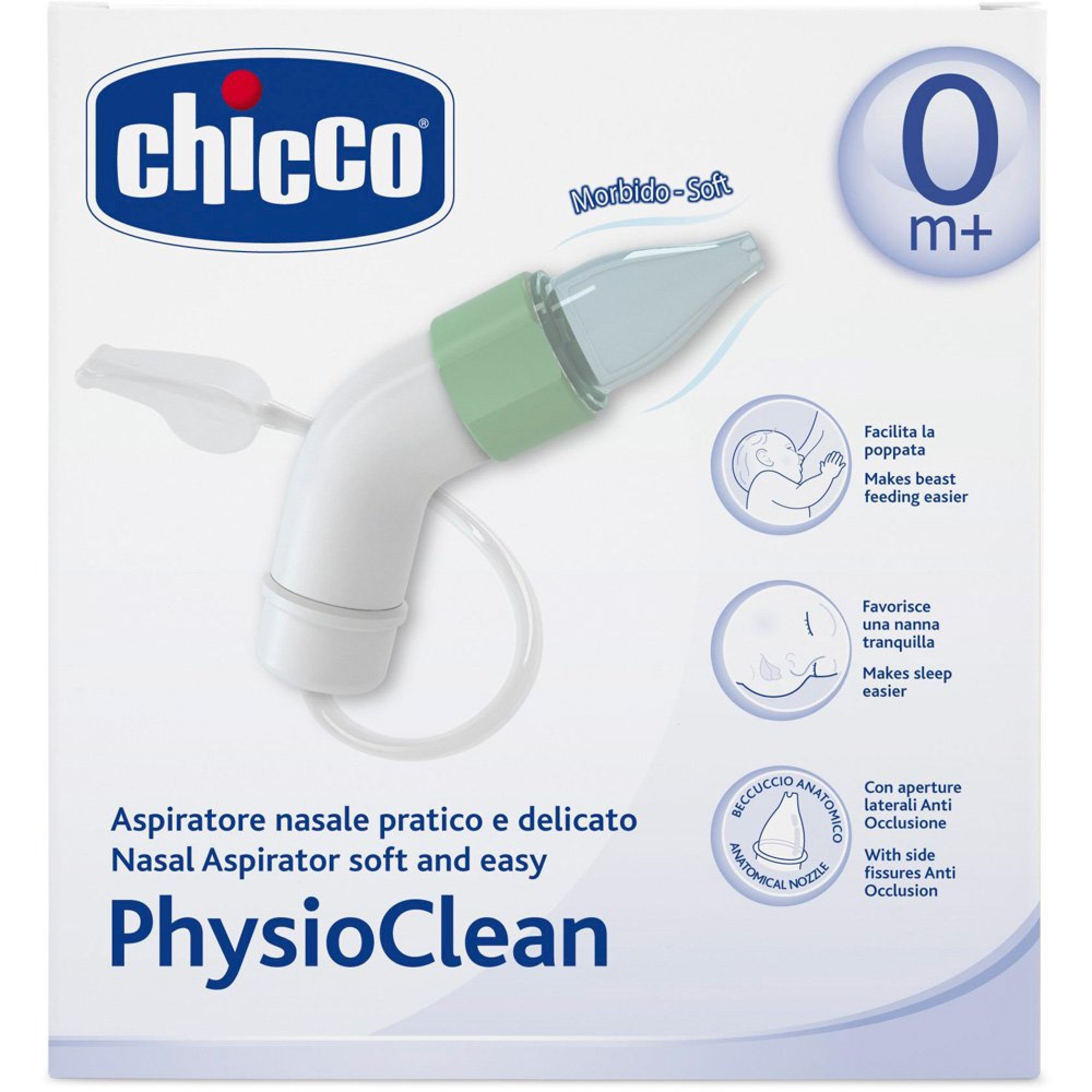 Mouche bébé Soft & Easy Physioclean, CHICCO