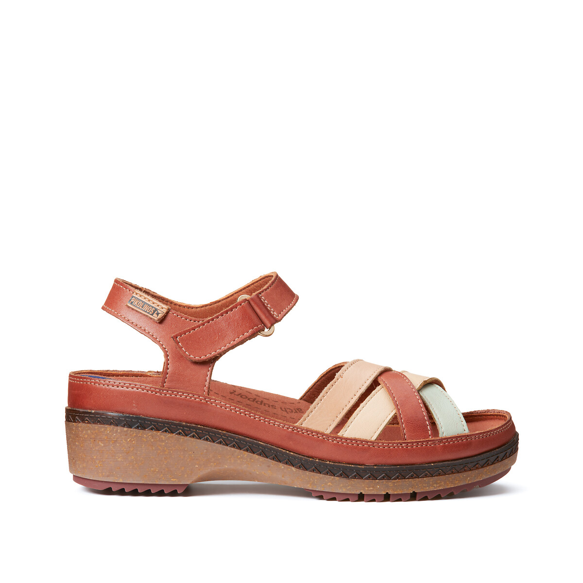 Image of Granada Leather Wedge Sandals