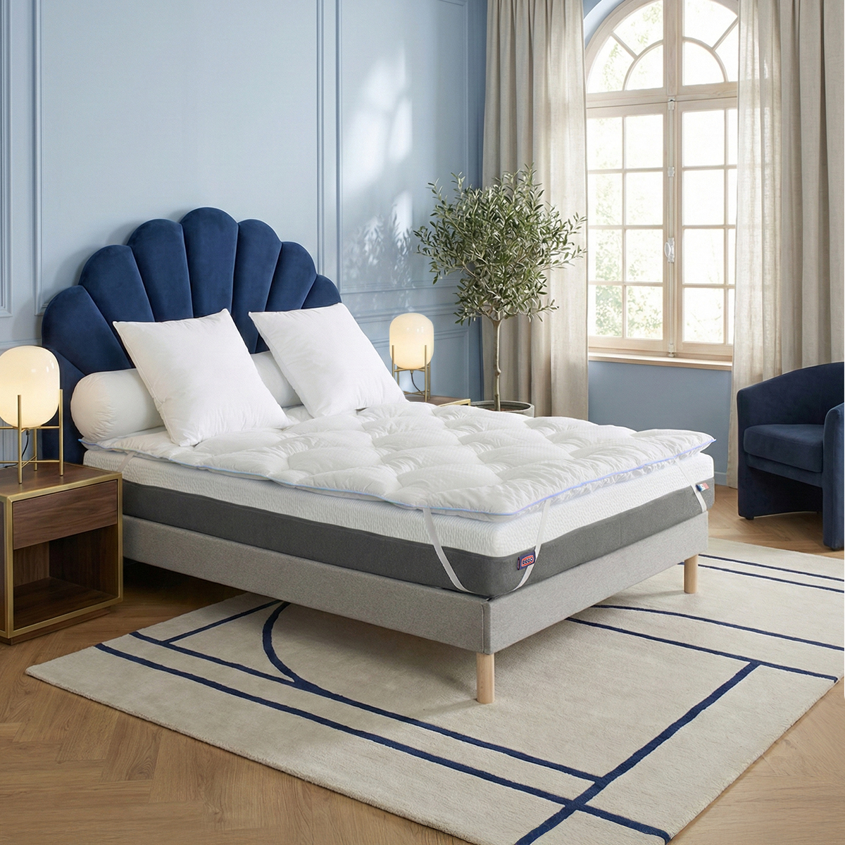 Surmatelas Effet Fraîcheur réversible, DODO