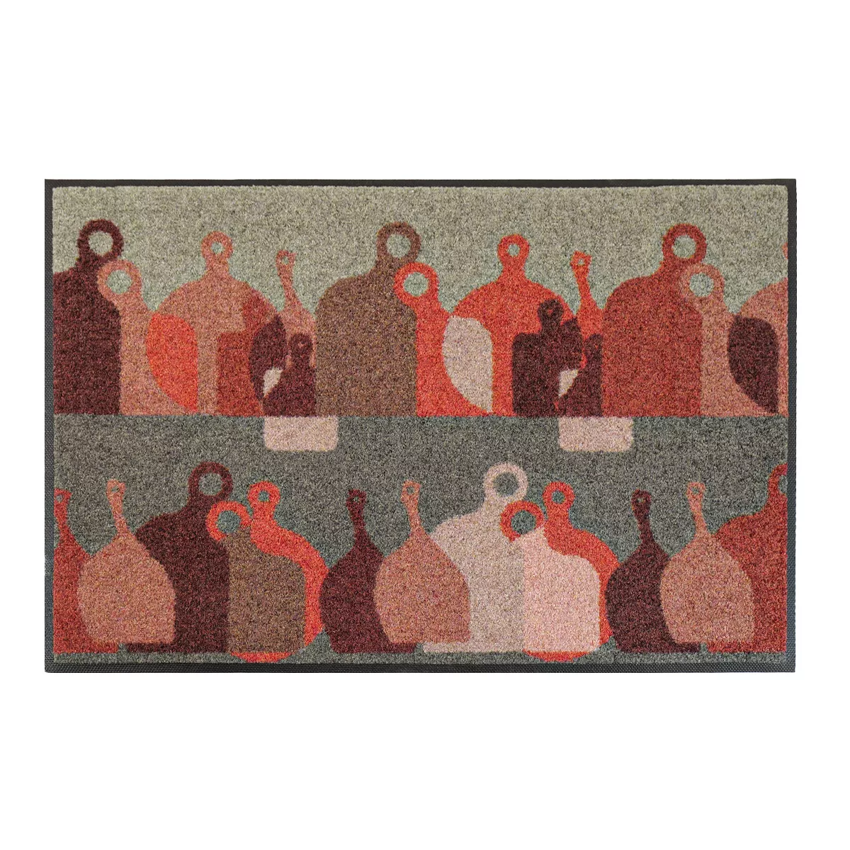 Tapis decor caoutchouc & nylon PLANCHES D'OLIVIER, GARNIER THIEBAUT