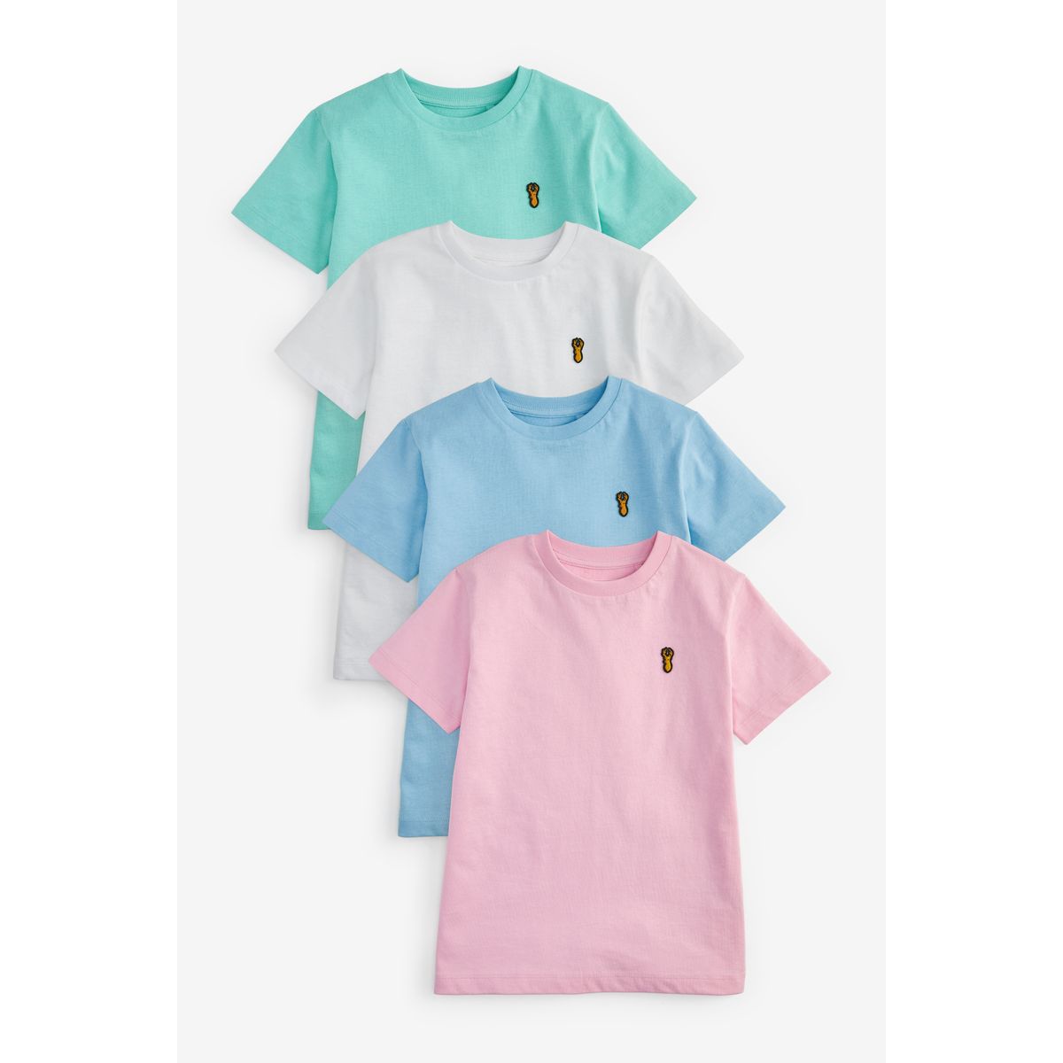T-Shirts à manches courtes, lot de 4, NEXT