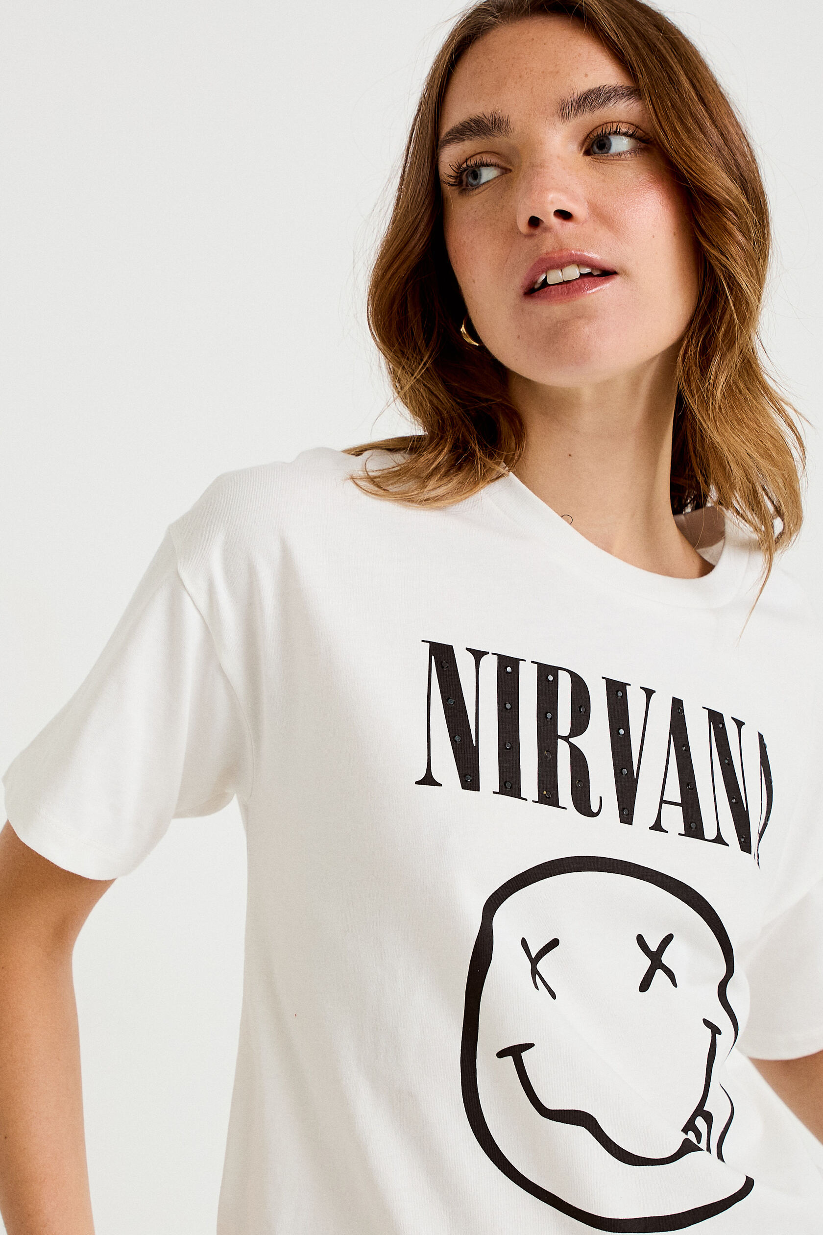 T-shirt oversize manches courtes, CACHE CACHE