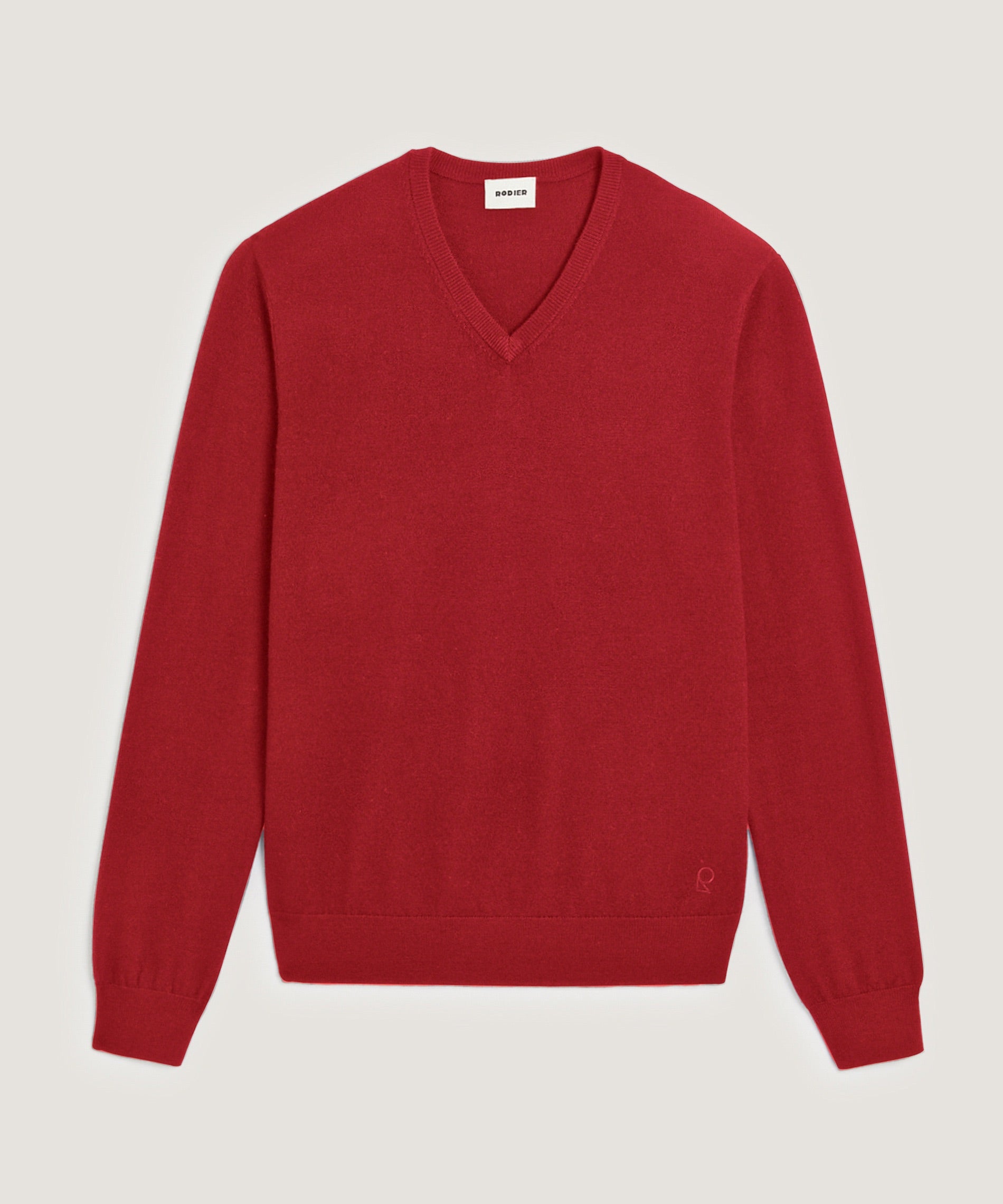 Pull col V en laine mérinos, RODIER