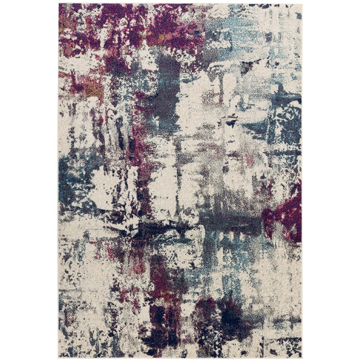 Tapis coloré design et moderne AVON NAVY, NOVATREND