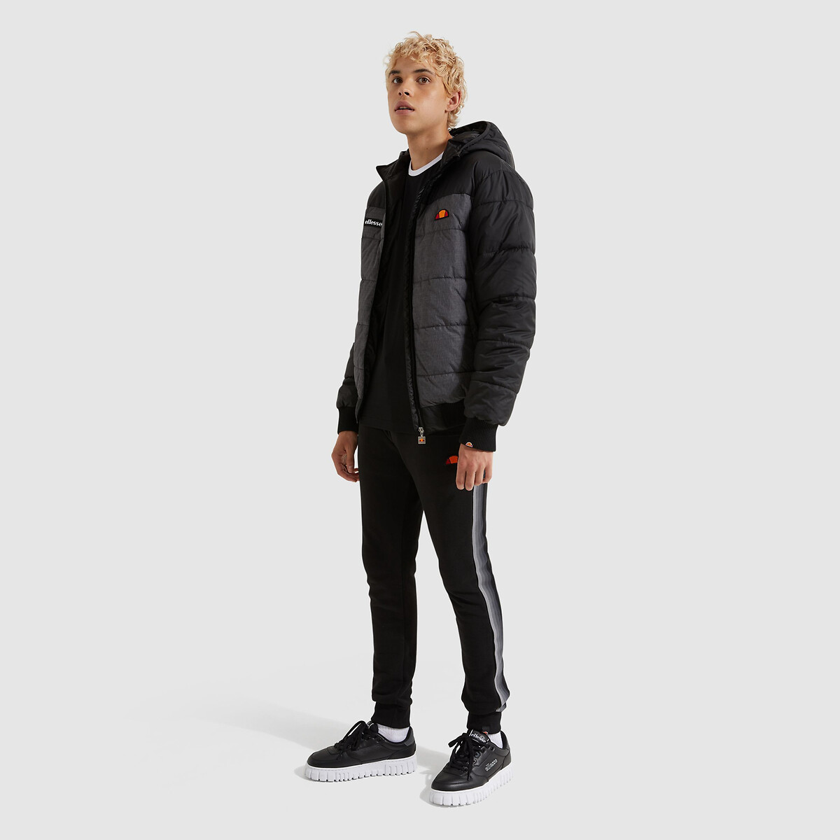 Brenta hooded padded jacket with 