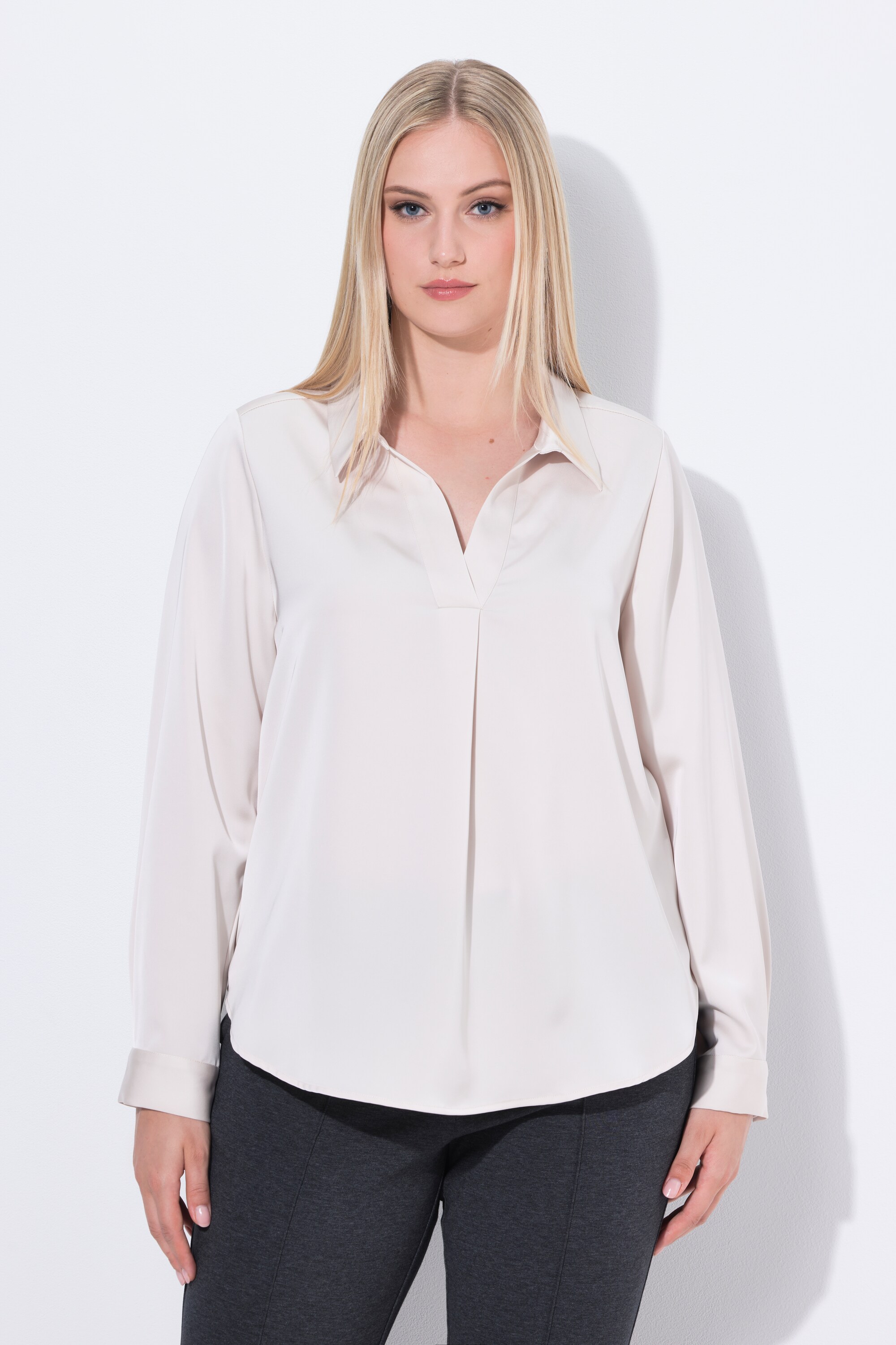 Blouse en satin, ULLA POPKEN