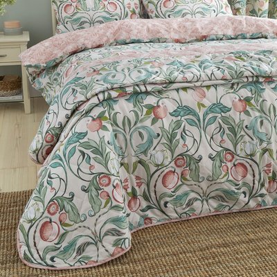 Clarence Floral Quilted Bedspread CATHERINE LANSFIELD