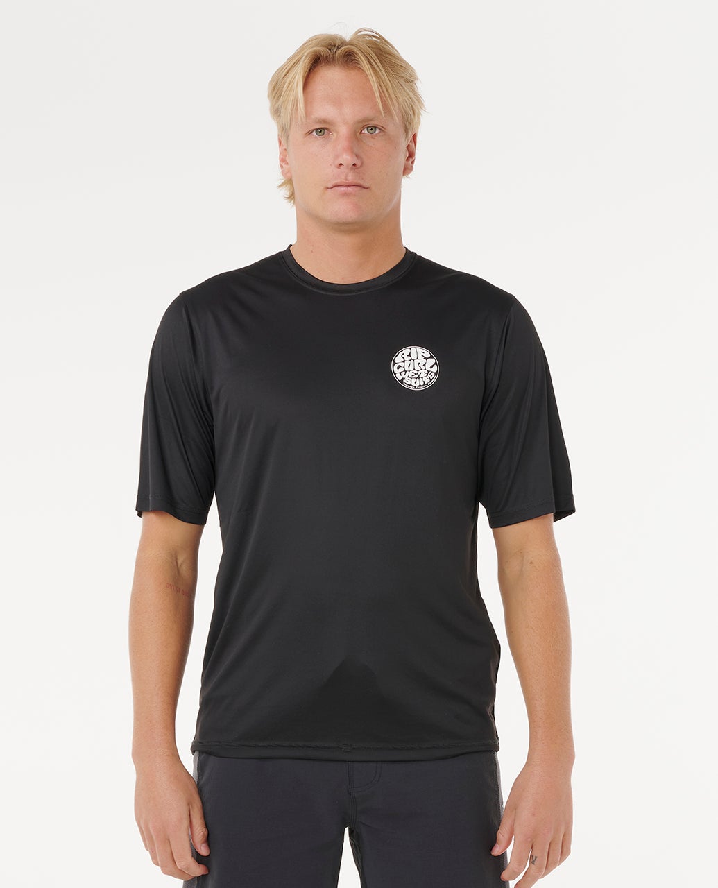 T-shirt anti-UV Icons Of Surflite UPF50 manches courtes, RIP CURL