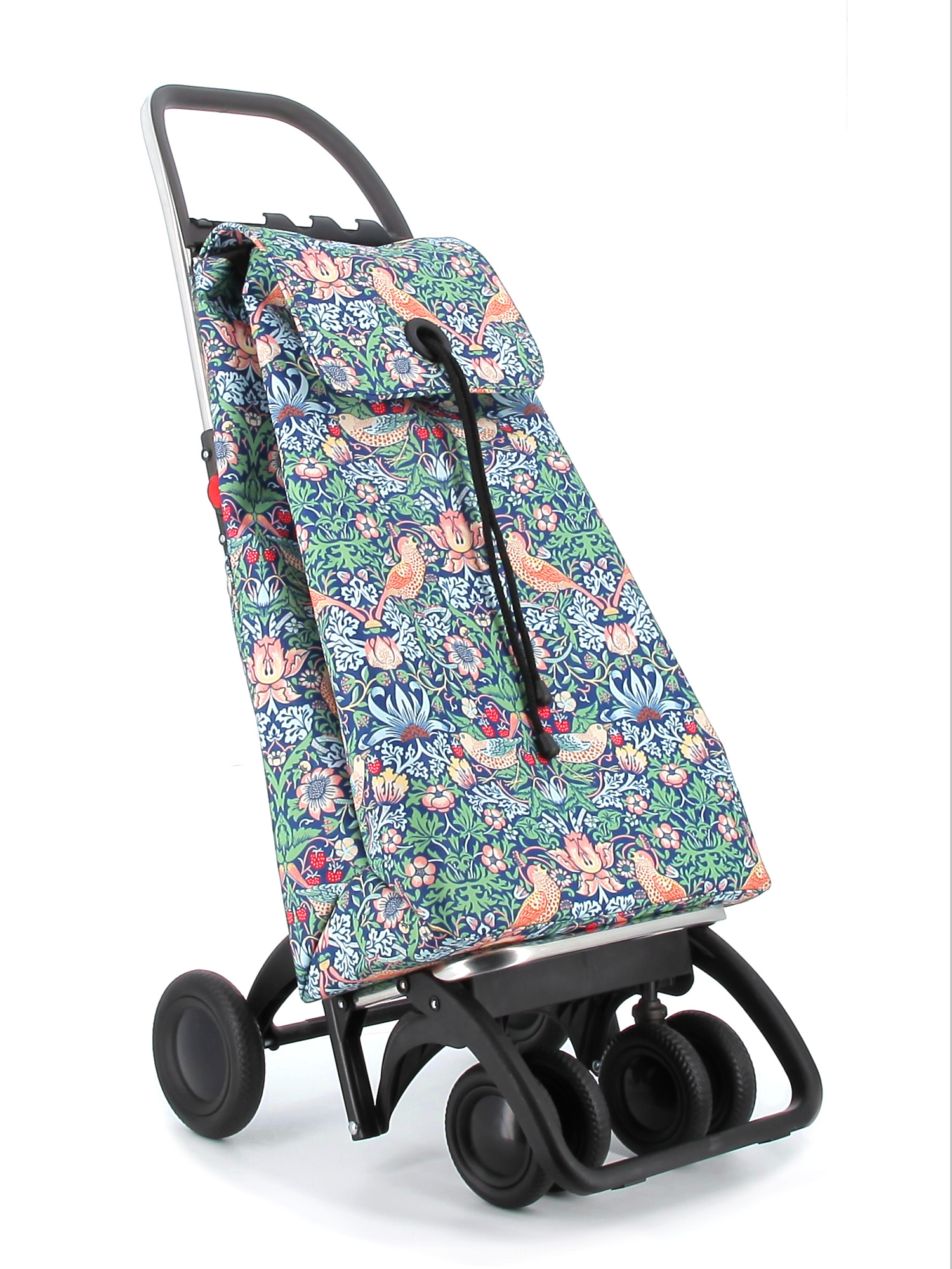 IMAX W MORRIS - Chariot de course pliable - 4 roues - Bleu vert, ROLSER