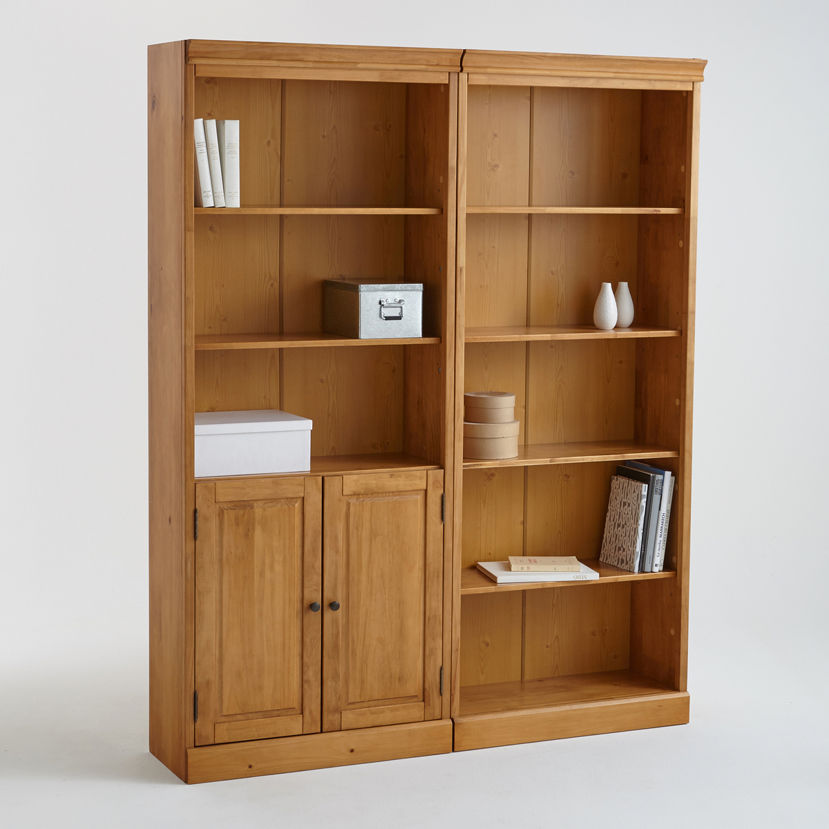 Product photograph of Authentic Style Modular Bookcase from La Redoute UK